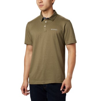 Columbia Thistletown Ridge Big, Polo Verde Oliva Para Hombre | 824650-IAN